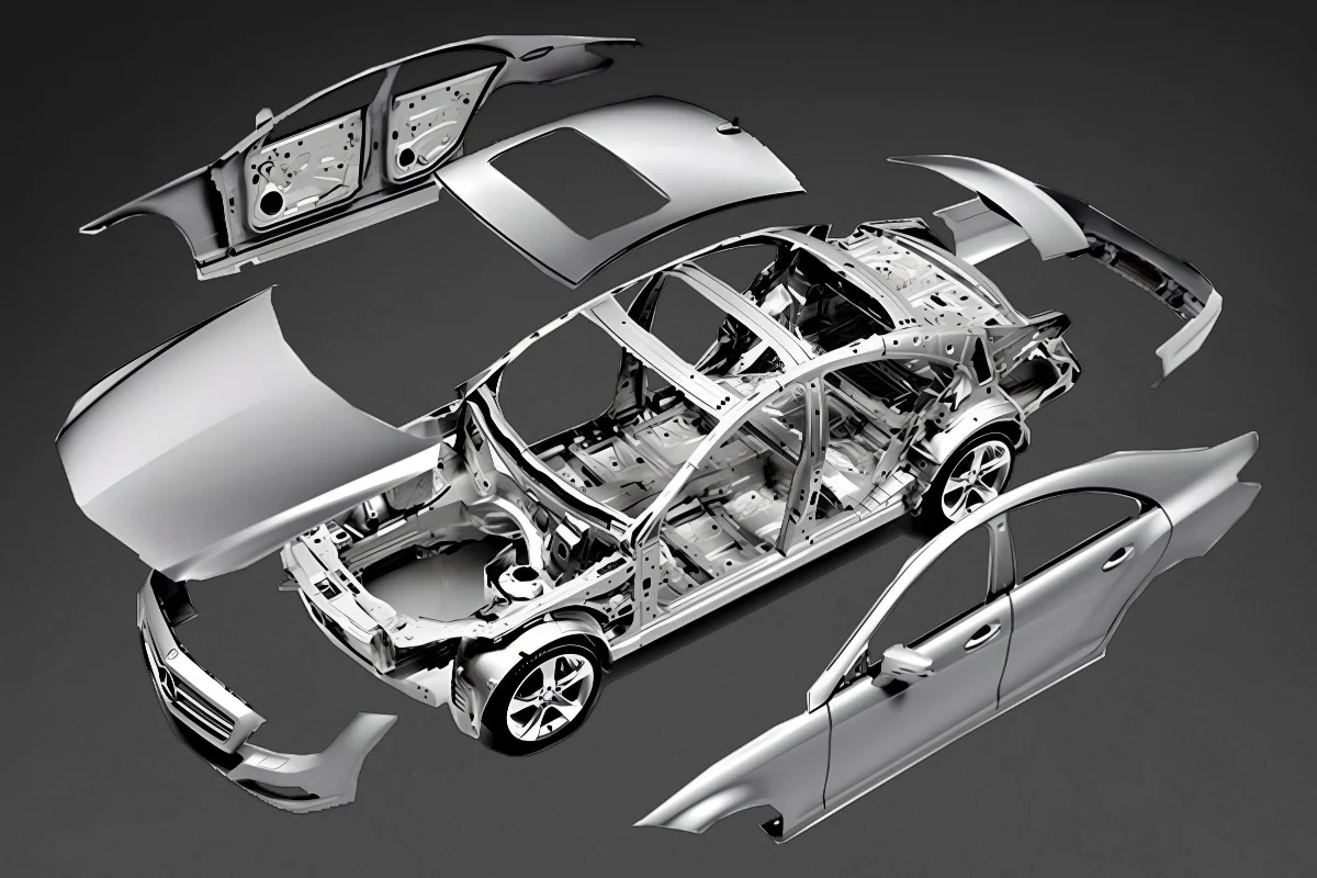Рихтовка покраска Mercedes, Киев