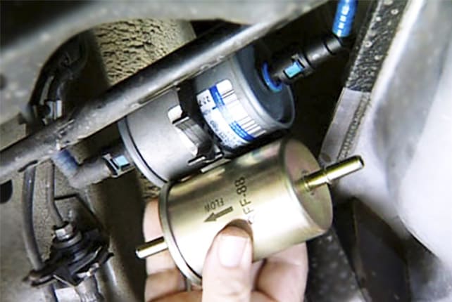 Замена топливного фильтра в киеве