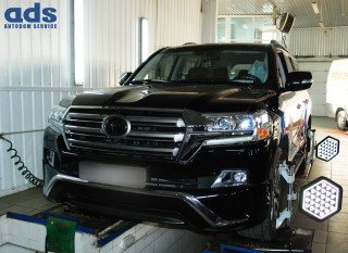 Встановлення кутів розвал-сходження 3D Toyota Land Cruiser 200 - 500 ГРН;